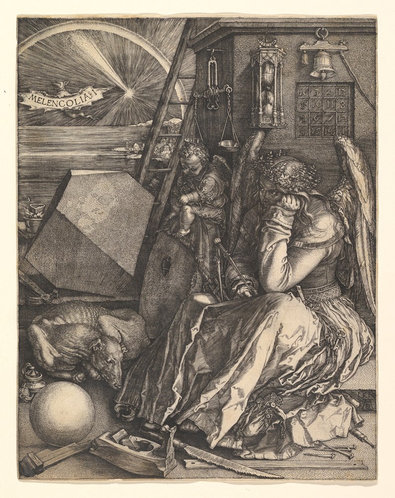 Albrecht Dürer: Melancolia I (1514)