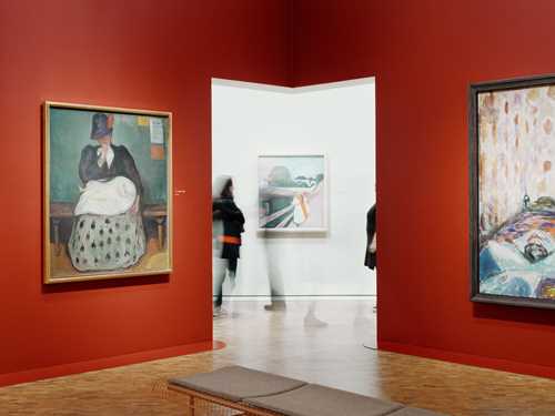 Foto fra utstillingen Uendelig.