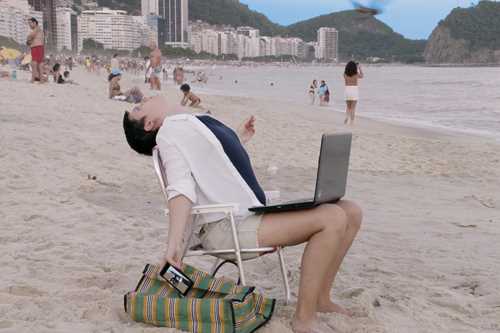 Sofia Caesar, still from Workation (2019)