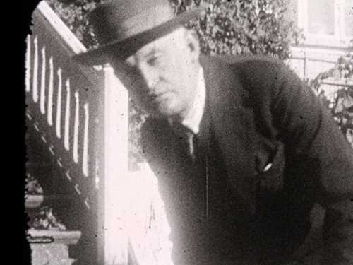 Frame from Edvard Munch's film, 1927. © Munchmuseet