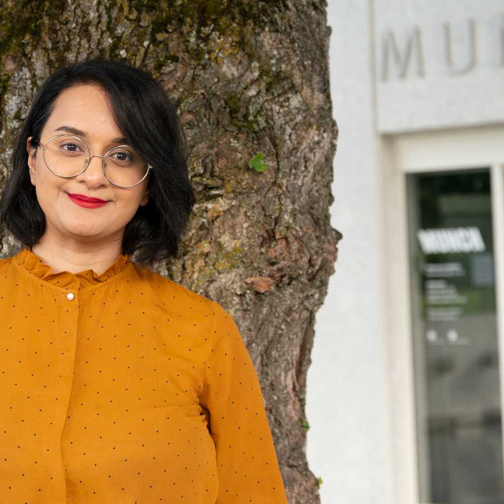 Art Historian Zeenat Amiri. Photo © Munchmuseet