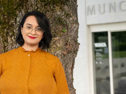 Art Historian Zeenat Amiri. Photo © Munchmuseet