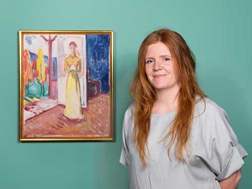 Curator Trine Otte Bak Nielsen