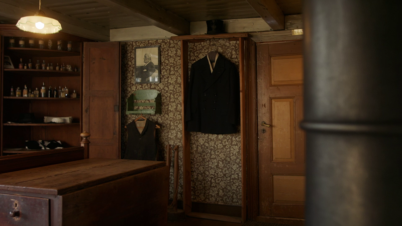 Fra Edvard Munchs hus i Åsgårdstrand