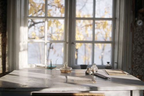 Fra Edvard Munchs hus i Åsgårdstrand