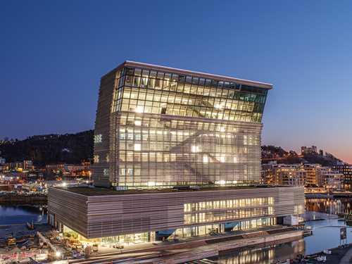 MUNCH under bygging, november 2019. Foto: Ivar Kvaal