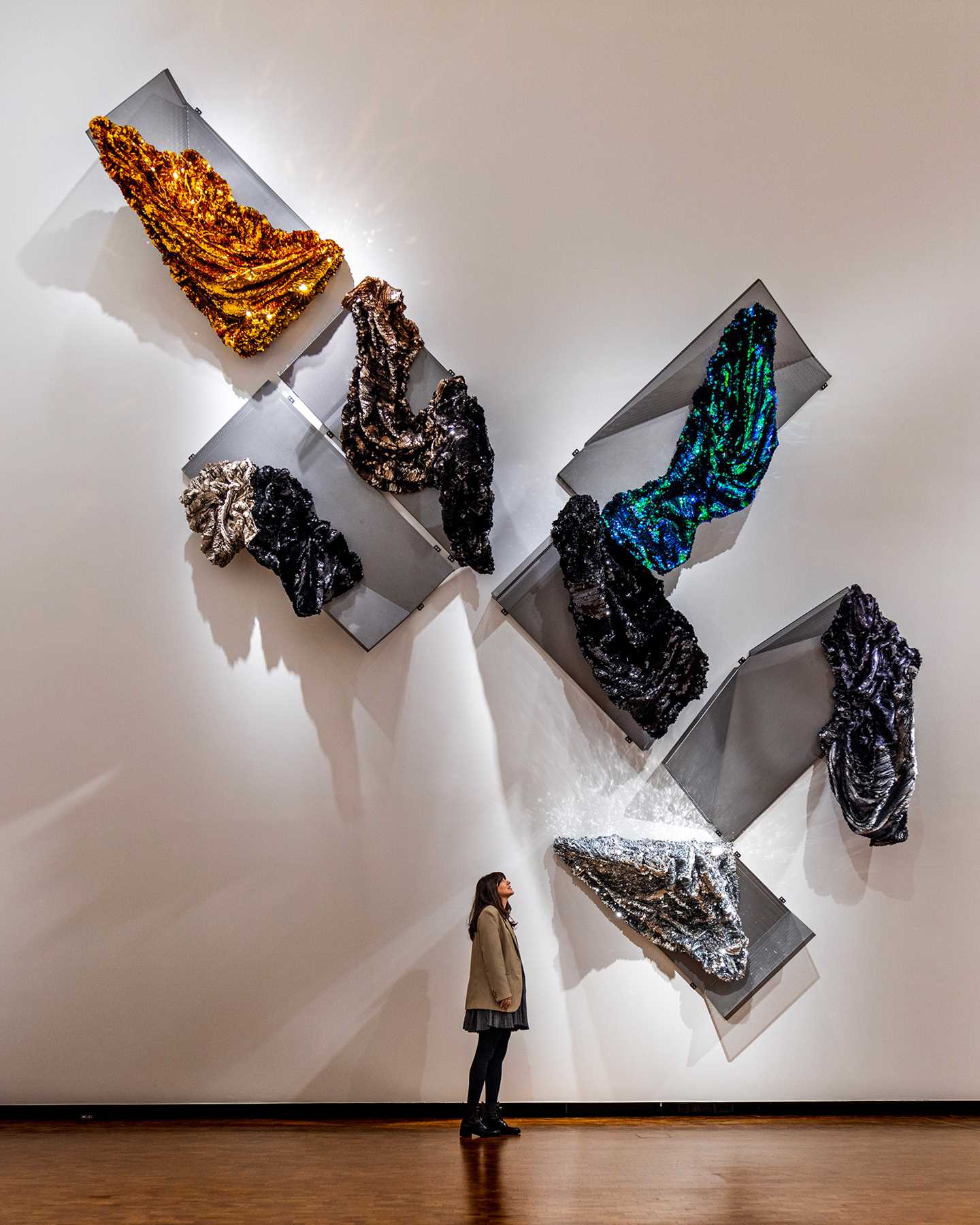 Installasjonsbilde fra utstillingen SOLO OSLO – ADMIR BATLAK. Foto © Munchmuseet