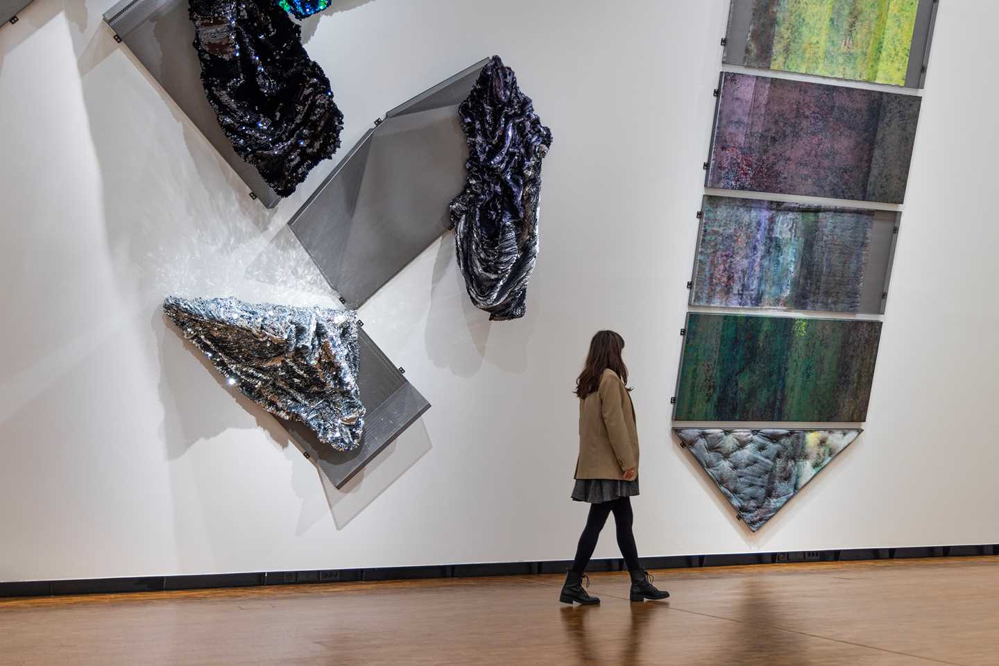 Installasjonsbilde fra utstillingen SOLO OSLO – ADMIR BATLAK. Foto © Munchmuseet