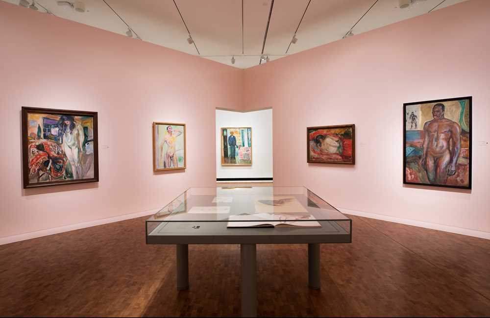 Image from the exhibition Edvard Munch Infinite