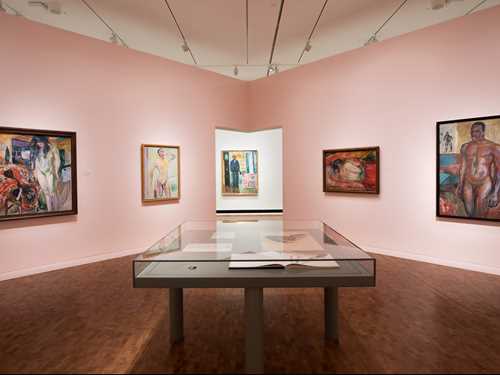 Image from the exhibition Edvard Munch Infinite