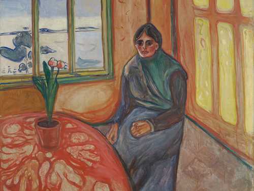 Edvard Munch: Melancholy. Oil on canvas, 1900–01. Photo © Munchmuseet