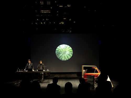 Foto av scene performance.